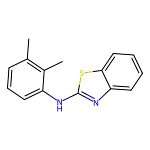 N-(2,3-dimethylphenyl)-1,3-benzothiazol-2-amine structure