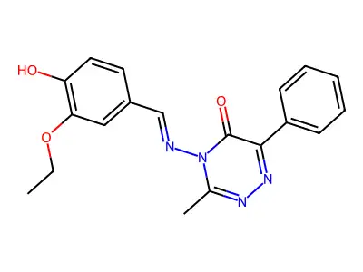 CAS 328020-76-4 - C19H18N4O3 structure