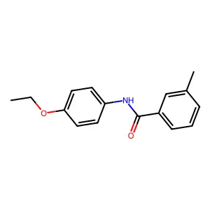 N-(4-ethoxyphenyl)-3-methylbenzamide structure