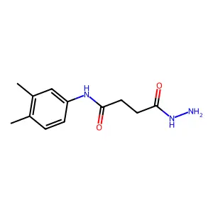 5-amino-1-(2-hydroxyethyl)-1H-pyrazole-4-carbonitrile structure