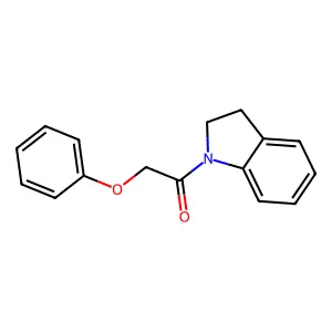 1-(Phenoxyacetyl)indoline structure