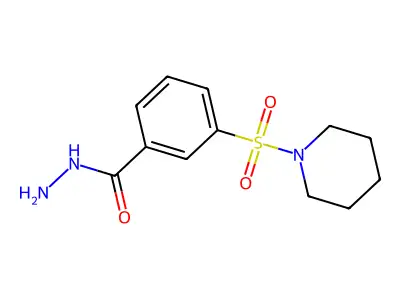 3-(Piperidine-1-sulfonyl)benzohydrazide structure