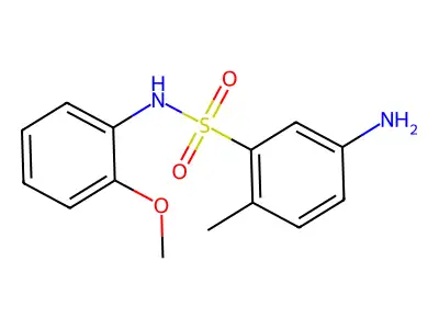 5-Amino-N-(2-methoxyphenyl)-2-methylbenzenesulfonamide structure