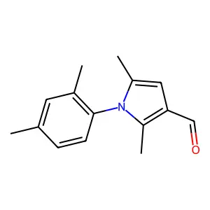 1-(2,4-Dimethyl-phenyl)-2,5-dimethyl-1H-pyrrole-3-carbaldehyde structure