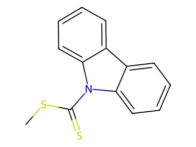 methyl 9H-carbazole-9-carbodithioate structure