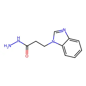 3-(Benzimidazol-1-yl)propanehydrazide structure