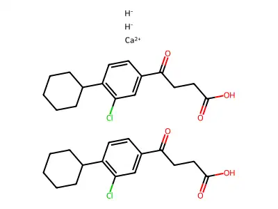 Calcium bucloxate structure
