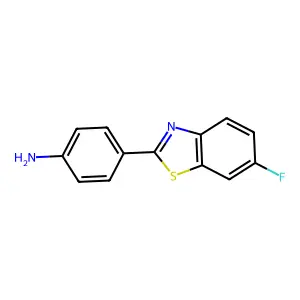 4-(6-Fluoro-1,3-benzothiazol-2-yl)aniline structure