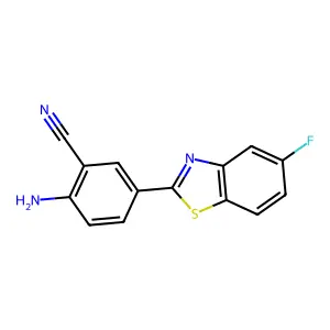 2-Amino-5-(5-fluorobenzo[d]thiazol-2-yl)benzonitrile structure