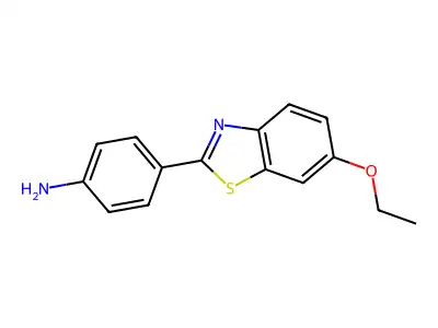 4-(6-Ethoxy-1,3-benzothiazol-2-yl)aniline structure