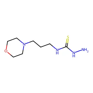 3-Amino-1-(3-(morpholin-4-yl)propyl)thiourea structure