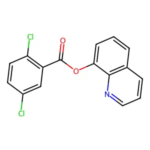 8-Quinolinyl 2,5-dichlorobenzoate structure