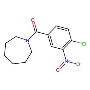 1-(4-Chloro-3-nitrobenzoyl)azepane structure