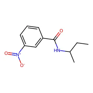 N-(仲丁基)-3-硝基苯甲酰胺 structure