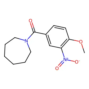 1-(4-Methoxy-3-nitrobenzoyl)azepane structure