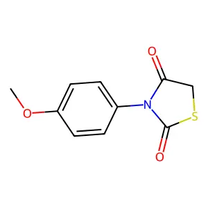 3-(4-Methoxyphenyl)-1,3-thiazolidine-2,4-dione structure