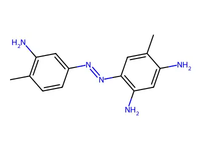 4-[(3-Amino-4-methylphenyl)diazenyl]-6-methylbenzene-1,3-diamine structure