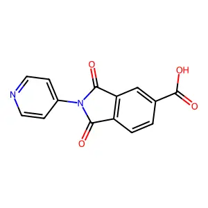 2-(3-Oxo-1,2,3,4-tetrahydrocyclopenta[b]indol-2-yl)-1h-isoindole-1,3(2h)-dione structure