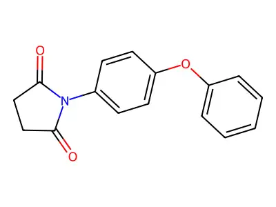 1-(4-Phenoxyphenyl)pyrrolidine-2,5-dione structure