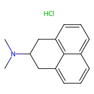 N,N-Dimethyl-2,3-dihydrophenalen-2-amine hydrochloride structure