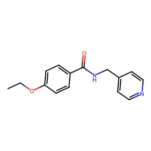 4-ethoxy-N-(pyridin-4-ylmethyl)benzamide structure