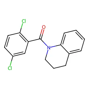 (2,5-dichlorophenyl)-(3,4-dihydro-2H-quinolin-1-yl)methanone structure