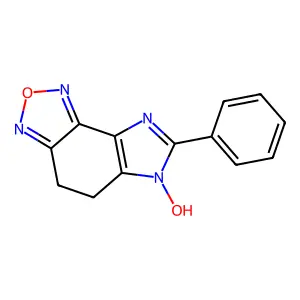 6-Hydroxy-7-phenyl-4,5-dihydroimidazo[4,5-e][2,1,3]benzoxadiazole structure