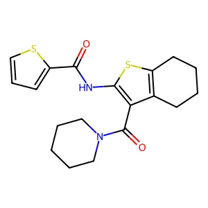 thiophene containing compound, 28 structure