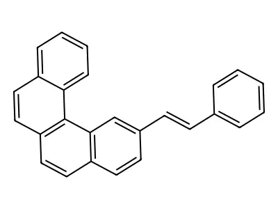 2-Styrylbenzo[c]phenanthrene structure