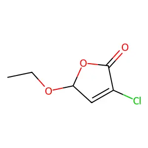 3-Chloro-5-ethoxy-2(5H)-furanone structure
