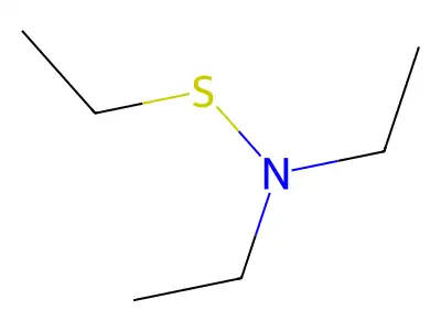 N,N-Diethylethanesulfenamide structure