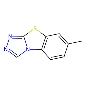 7-Methyl(1,2,4)triazolo(3,4-b)(1,3)benzothiazole structure
