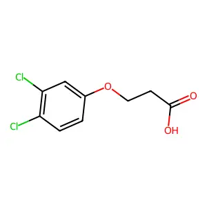 3-(3,4-Dichlorophenoxy)propanoic acid structure