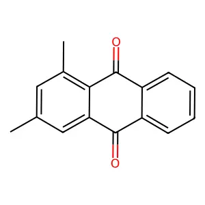 1,3-二甲基蒽醌 structure