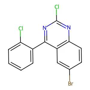 6-Bromo-2-chloro-4-(2-chlorophenyl)quinazoline structure