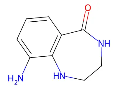 9-Amino-1,2,3,4-tetrahydro-1,4-benzodiazepin-5-one structure