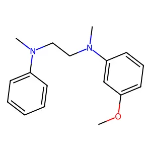 N'-(3-methoxyphenyl)-N,N'-dimethyl-N-phenylethane-1,2-diamine structure