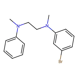 N'-(3-bromophenyl)-N,N'-dimethyl-N-phenylethane-1,2-diamine structure