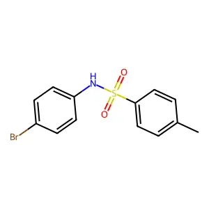 N-(4-溴苯基)-4-甲基苯磺酰胺 structure