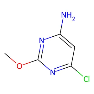 4-Amino-6-chloro-2-methoxypyrimidine structure