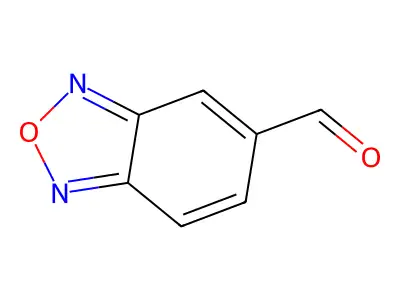Benzo(c)(1,2,5)oxadiazole-5-carbaldehyde structure