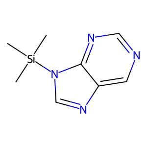9H-Purine, 9-(trimethylsilyl)- structure
