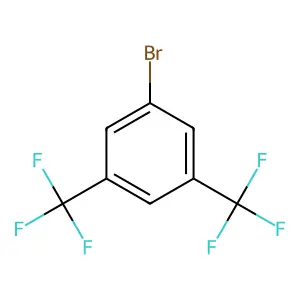 1-Bromo-3,5-bis(trifluoromethyl)benzene structure