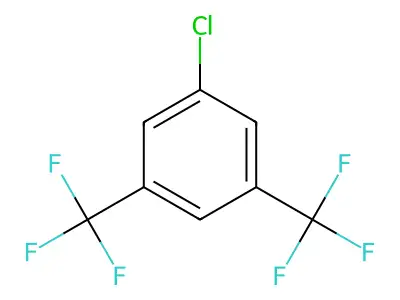 3,5-Bis(trifluoromethyl)chlorobenzene structure