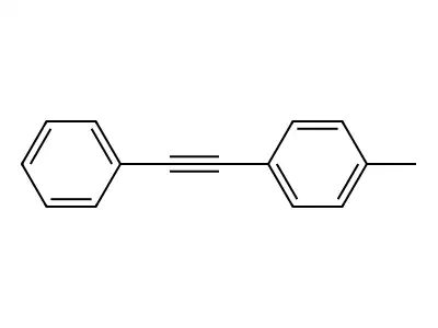 Benzene, 1-methyl-4-(phenylethynyl)- structure