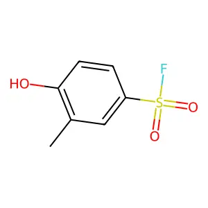 4-Hydroxy-3-methylbenzenesulfonyl fluoride structure