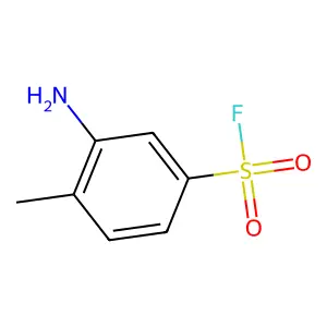 3-Amino-4-methylbenzene-1-sulfonyl fluoride structure