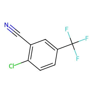 2-Chloro-5-(trifluoromethyl)benzonitrile structure