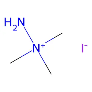1,1,1-三甲基肼碘化物 structure