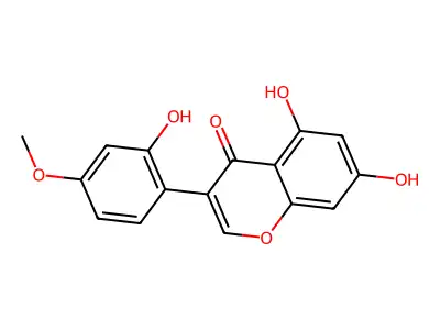 2'-Hydroxybiochanin A structure